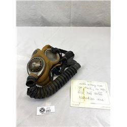 WW2 Military Issued Gas Mask, Canadian, 1941