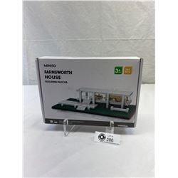 Miniso Farnsworth House Building Blocks In Original Box
