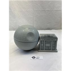 Nice Toronto Dominion Bank 150 Year Piggy Bank With Star Wars Death Star