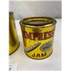 Image 3 : 2 Empress Jam Tins, 24 And 48oz Size