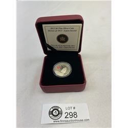 2013 $4 Fine Silver Coin, Heroes Of 1812, Laura Seacord