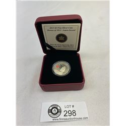 2013 $4 Fine Silver Coin, Heroes Of 1812, Laura Seacord