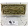 Image 2 : 1954 Bank Of Canada $20 Bank Note In Note Holder