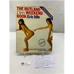 The Rutland Dirty Weekend Book By Eric Idle