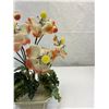 Image 3 : Vintage Chinese Hard Stone Plant In Very Good Condition, Approx. 13"