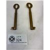Image 2 : Vintage CNR CPR Canadian National Railway Switch Key