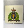 Image 1 : RCMP Royal Canadian Mounted Police Sign Wall Plaque Measures 24"x 24"