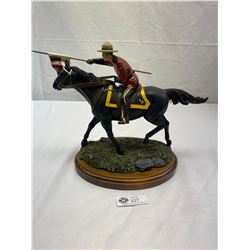 RCMP Royal Canadian Mounted Police Statue Figure