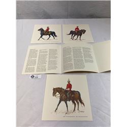 Tom McNeilly RCMP Sergeants Prints Set Of 3, 1979