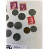 Image 3 : WW2 German Nazi Coins And Hitler Stamps