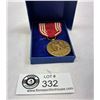 Image 1 : WW2 American US Good Conduct Medal 1945 With Box
