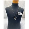 Image 1 : WW2 Royal Canadian Ordinance Corps Heart Shaped Sweetheart Lucite Necklace