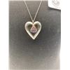 Image 2 : WW2 Royal Canadian Ordinance Corps Heart Shaped Sweetheart Lucite Necklace