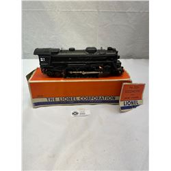 Vintage Post War Lionel Toy Train Set Locomotive NO. 2026