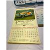 Image 2 : Vintage Lot Of Calendars, Automotive, Caterpillar, Wall, Etc.