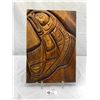 Image 1 : Nice 16"x12" First Nations Carved Salmon, Small Chip On Side