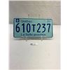 Image 1 : Nice Vintage Blue 1977 Quebec License Plate