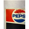 Image 3 : 1973 Metal Pepsi Chalkboard, 19"x27", Nice Shape
