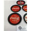 Image 2 : Set Of 5 Tin Coca-Cola Coasters