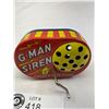 Image 2 : G-Man Siren Box Tin Toy By Waltreach, Still Makes Noise