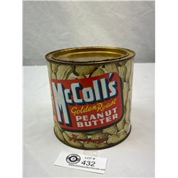 McColl's Golden Roast Peanut Butter, Good Condition