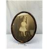 Image 1 : Early 1900's Oval Portrait Frame