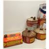 Image 2 : Nice Large Lot Of Vintage Gas Cans, Esso Oil Cans, Shell, Etc., Local Pickup Only