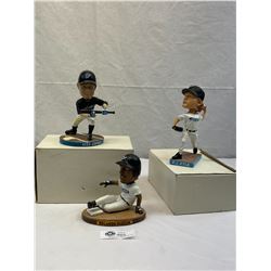 Nice Lot Of 3 Toronto Blue Jays Bobble Heads