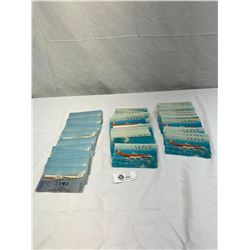Nice Large Lot Of Vintage Airline Postcards