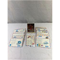 Large Lot Of Airlines First Day Cover Letters