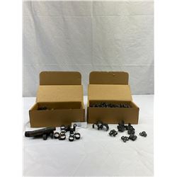 2 Boxes Of Ammo Links, Belt Links, Machine Gun Links Plus More