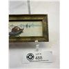 Image 3 : Nice Early Italy Gondola Print In Wooden Frame, 6.5"x3"
