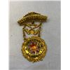 Image 2 : 1929 10K Gold Past President Award "Ladies Auxiliary To The Brotherhood OF Railroad Trainmen", 5.6g