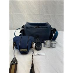 Camera Bag With Cannon AL-1 Camera, QF With Second Lens