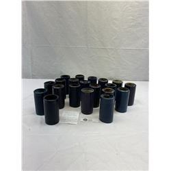 Antique/Vintage Cylinder Records, 9 Good Ones, 11 Missing Some Interior Plastic, All Will Still Play