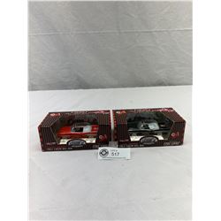 2 1957 Chevy Bellaire Texaco Fire Chief Die Cast Cars, 1/43 Scale?