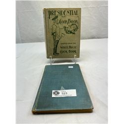 2 Hardcover Cook Books, 1901 And 1913, The Queen Esther, Cookbook Second Edition