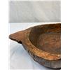 Image 2 : Nice Wooden Hand Carved Red Bull, Native/European? 22"W x 5"T