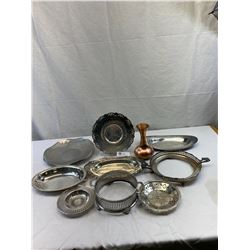 Nice Silver Plated And Copper Lot