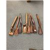 Image 1 : Nice Lot Of 8 Wood Gun Stocks, Great For Reuse Or Decoration Or For Wood