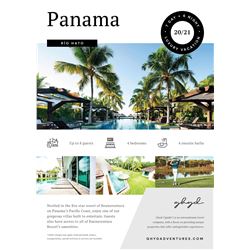 7 Day Panama Dream Vacation for 8 People