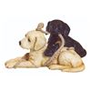 Image 1 : Playful Pups Sculpture