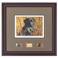 2021 DU Stamp Print by Bob Hautman