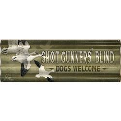 Shot Gunners' Blind Sign