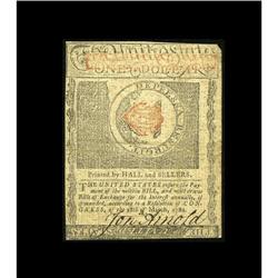 Rhode Island July 2, 1780 $1 About New. Some han