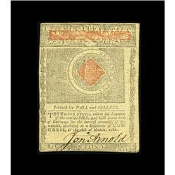 Rhode Island July 2, 1780 $7 Choice About New. A
