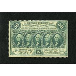 Fr. 1310 50c First Issue New. An attractive exam