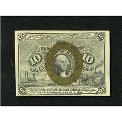 Fr. 1245 10c Second Issue Choice New. A pleasing