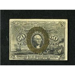 Fr. 1322 50c Second Issue Extremely Fine-About N