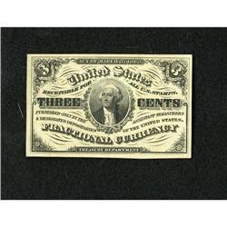 Fr. 1226 3c Third Issue Gem New. A rather enormo